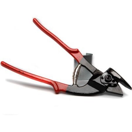 INDEPENDENT METAL STRAP CO. Independent Metal Strapping Special Flat Blade Strap Cutter for 3/8-3/4" Strap Width, Black & Red C-1